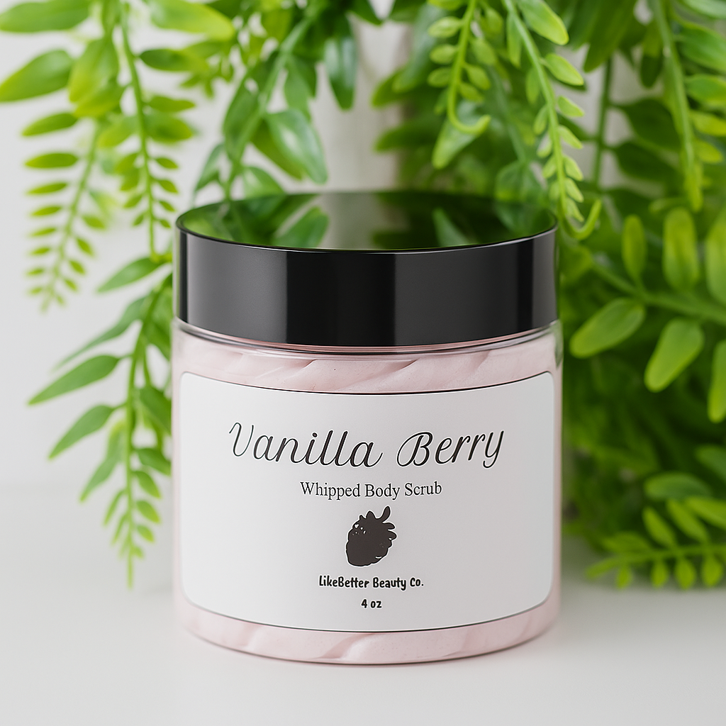 Vanilla Berry Whipped Body Scrub