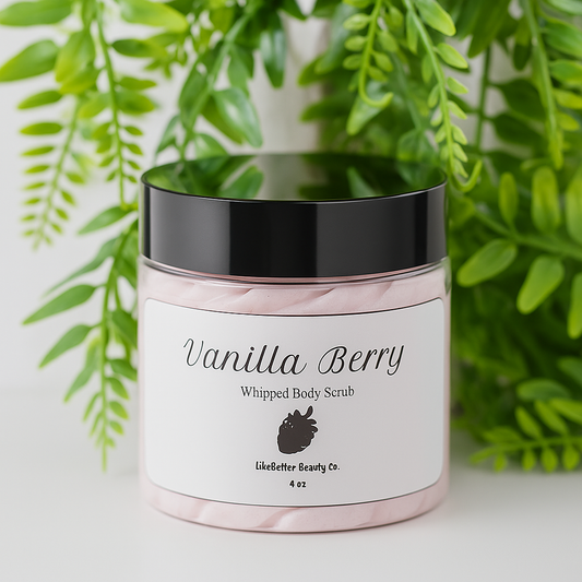 Vanilla Berry Whipped Body Scrub