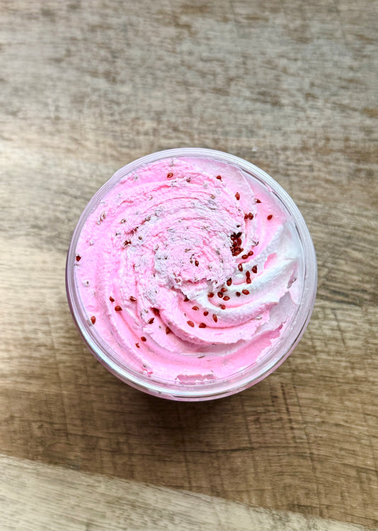Strawberry Cream Whipped Body Scrub