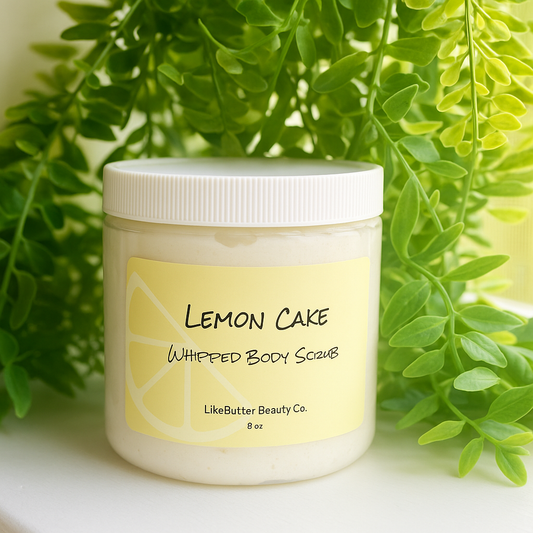Lemon Cake Whipped Body Scrub